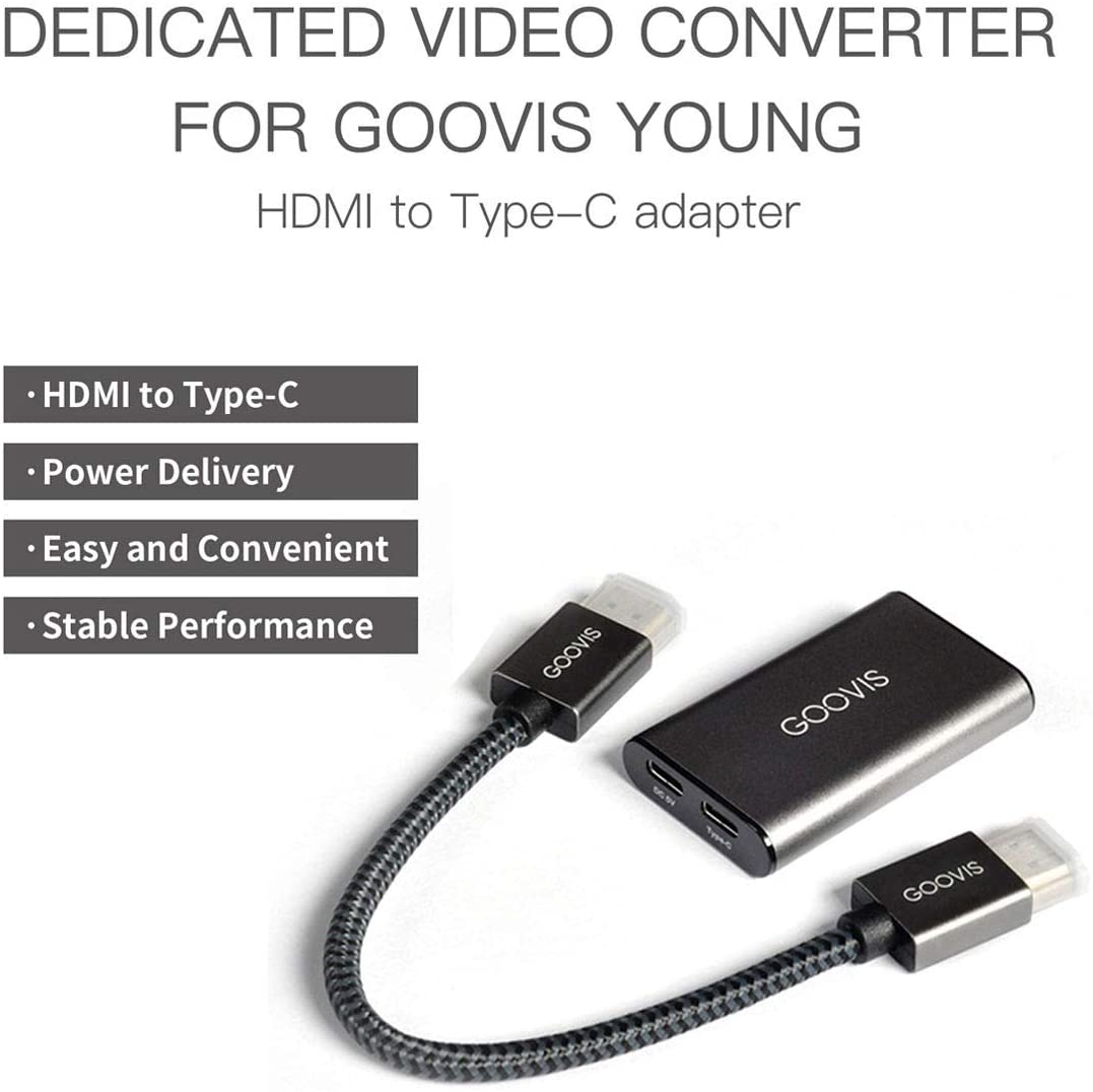 GOOVIS Young 帶Ʈ ÷̿ HDMI to Type-..